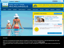 Tablet Screenshot of hotelmichelangeloischia.it